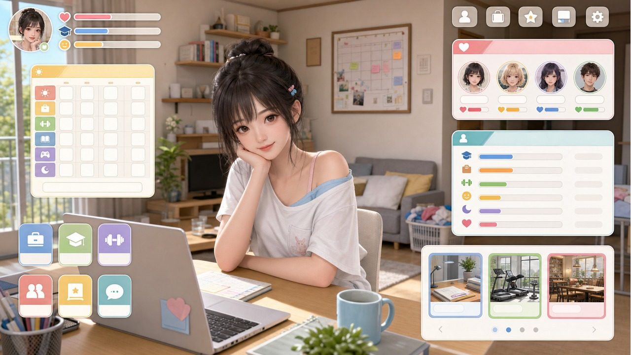 能干的后辈小葵酱 角色养成 实机截图 2
